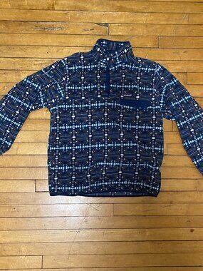 Blue Patagonia Synchilla fleece